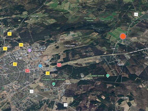 Saaremaa vald Upa, 1.37 ha